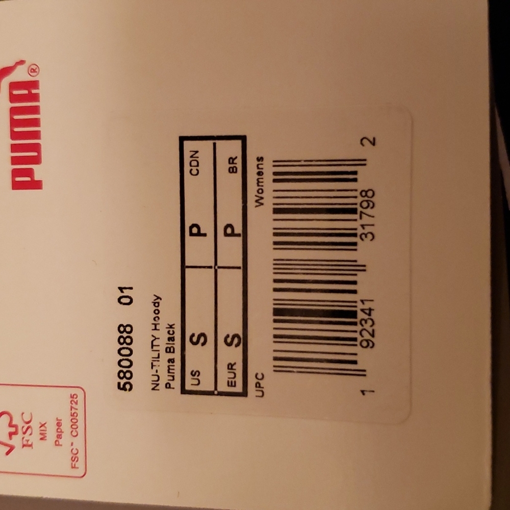 Nwt Puma sweater - Picture 4 of 4